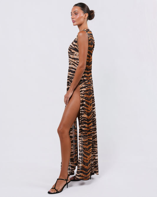 SS 1996 Runway Tiger Dress