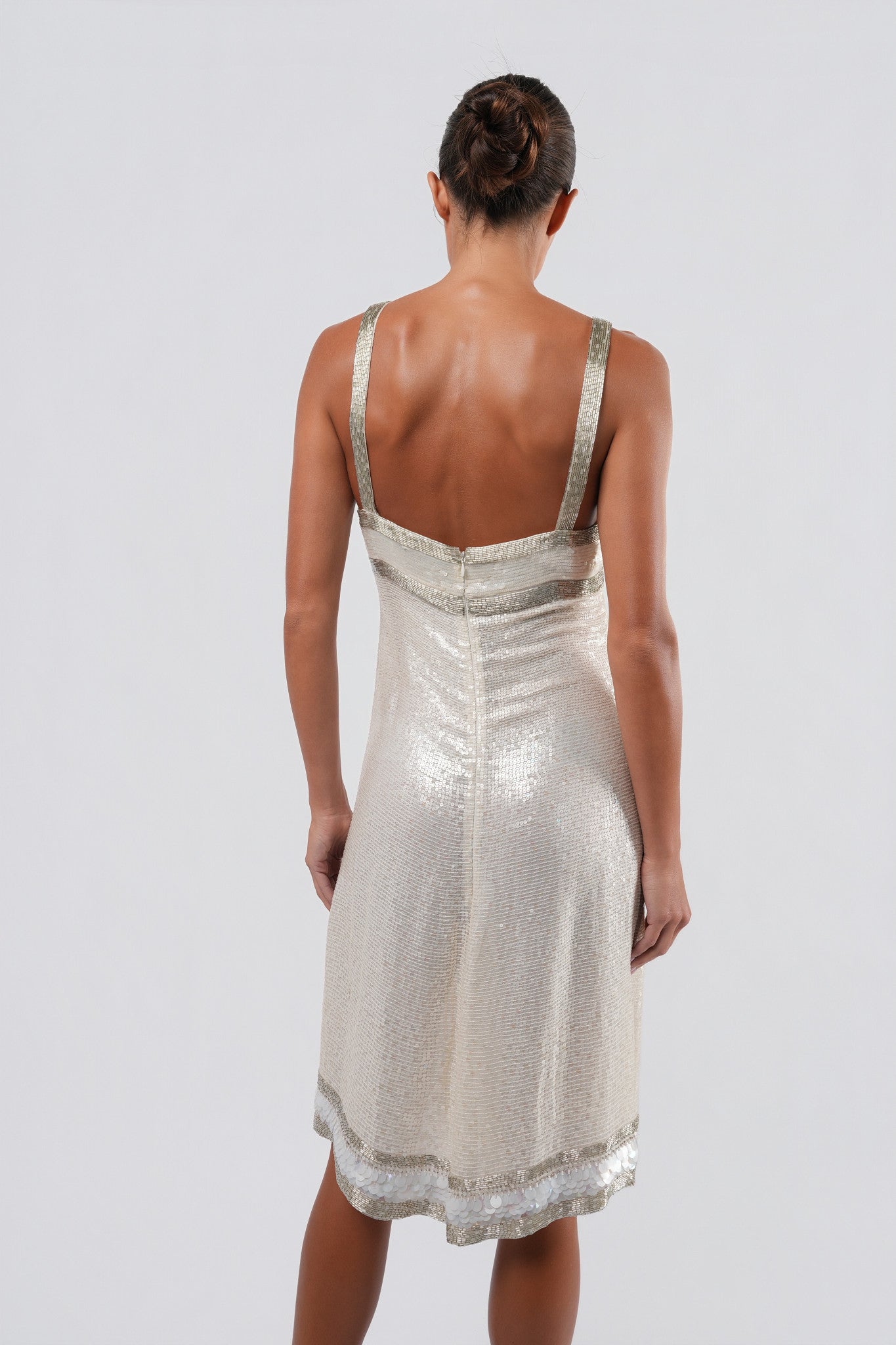 SS 2004 Runway Beaded And Sequined Dress