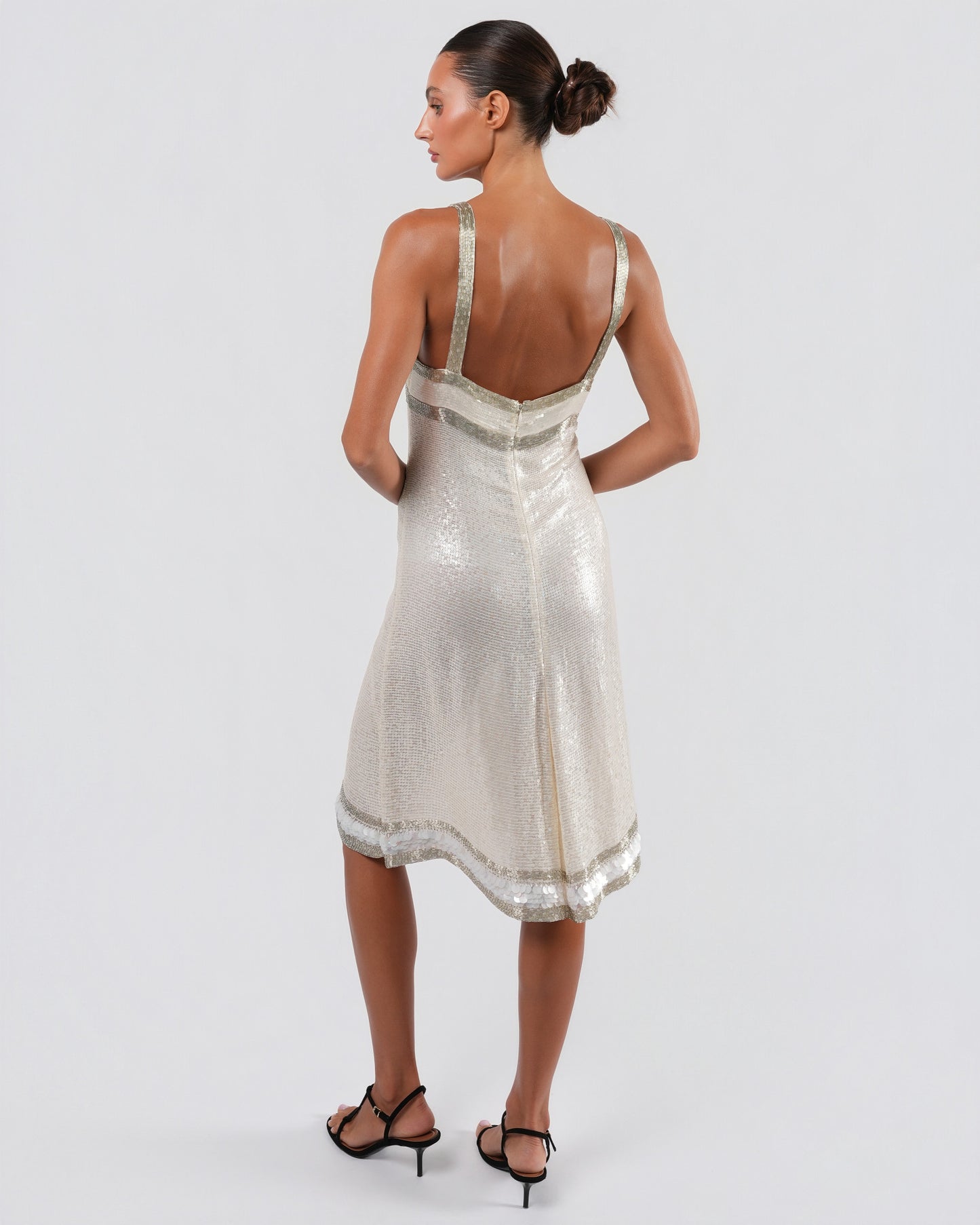 SS 2004 Runway Beaded And Sequined Dress