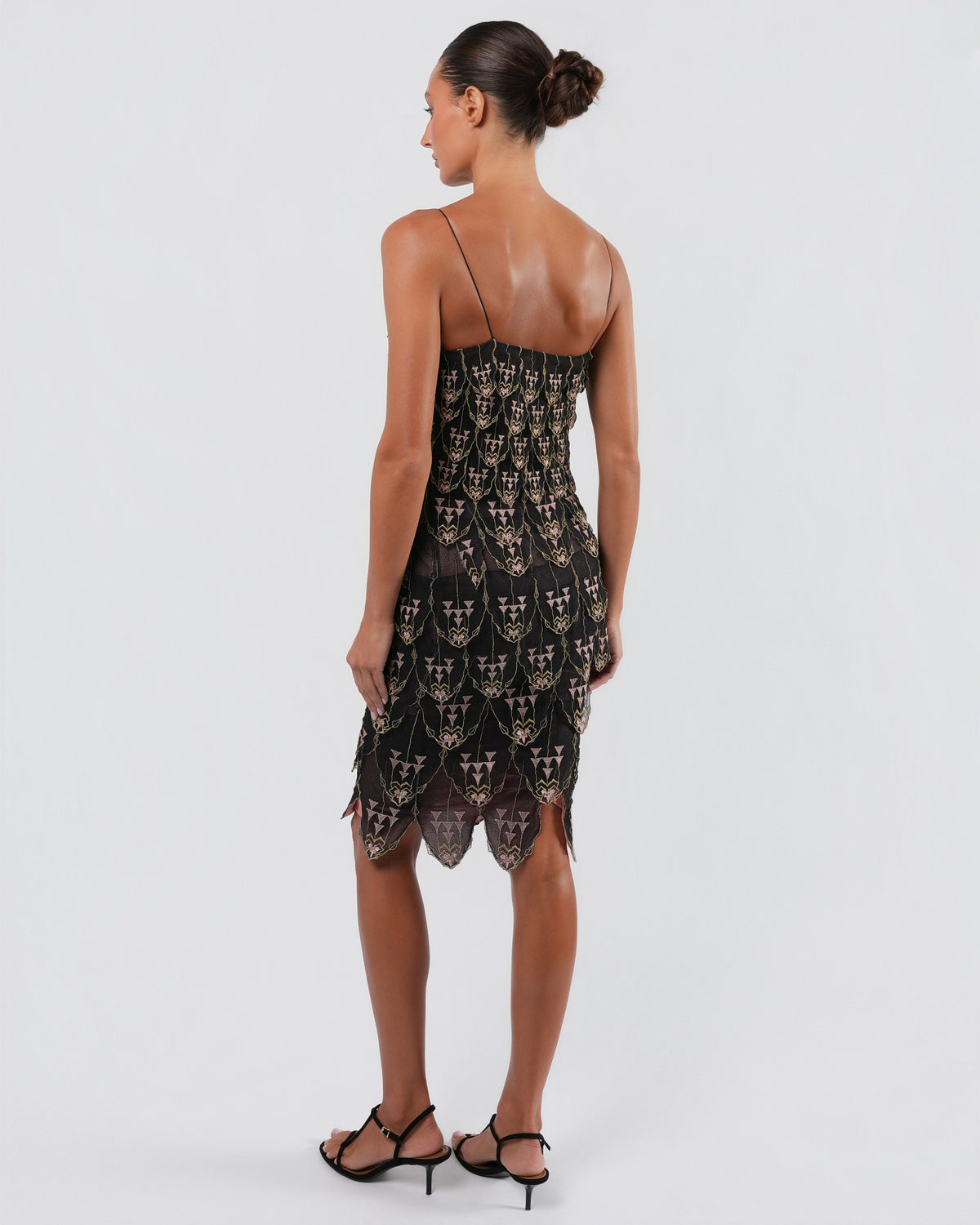 FW 1998 Scalloped Dress