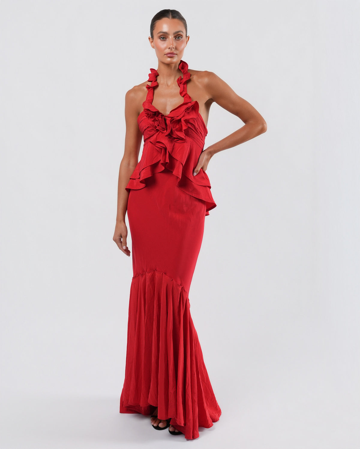 Tom Ford Era FW 2003 Silk Gown