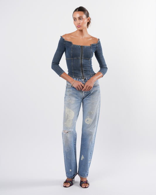 Denim Top