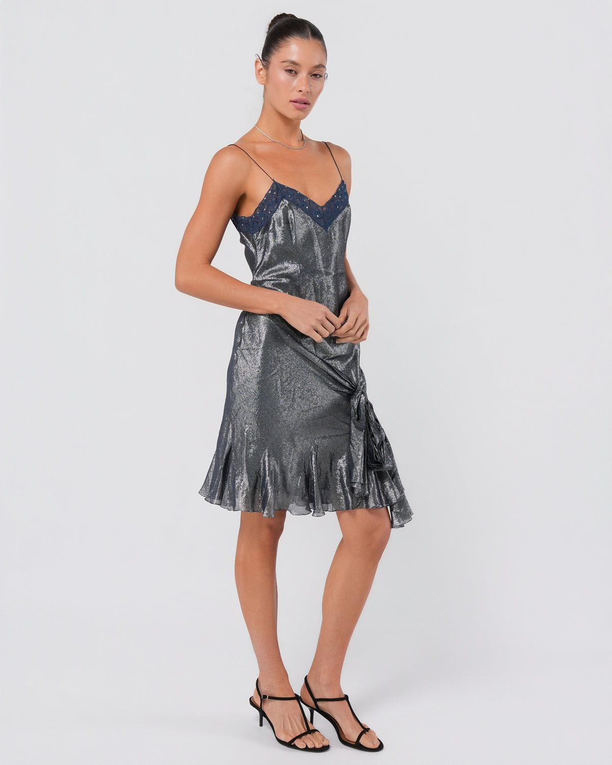 SS 2004 Lace Trimmed Dress