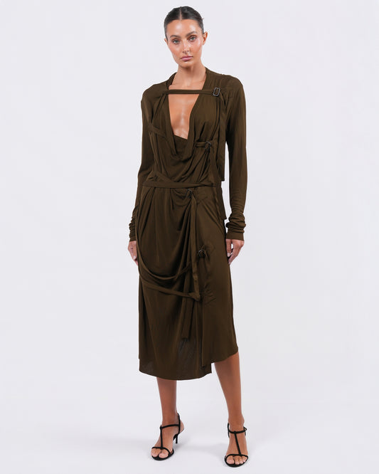 c. 2002 Khaki Dress