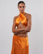SS 2004 Tangerine Silk Set