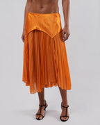 SS 2004 Tangerine Silk Set