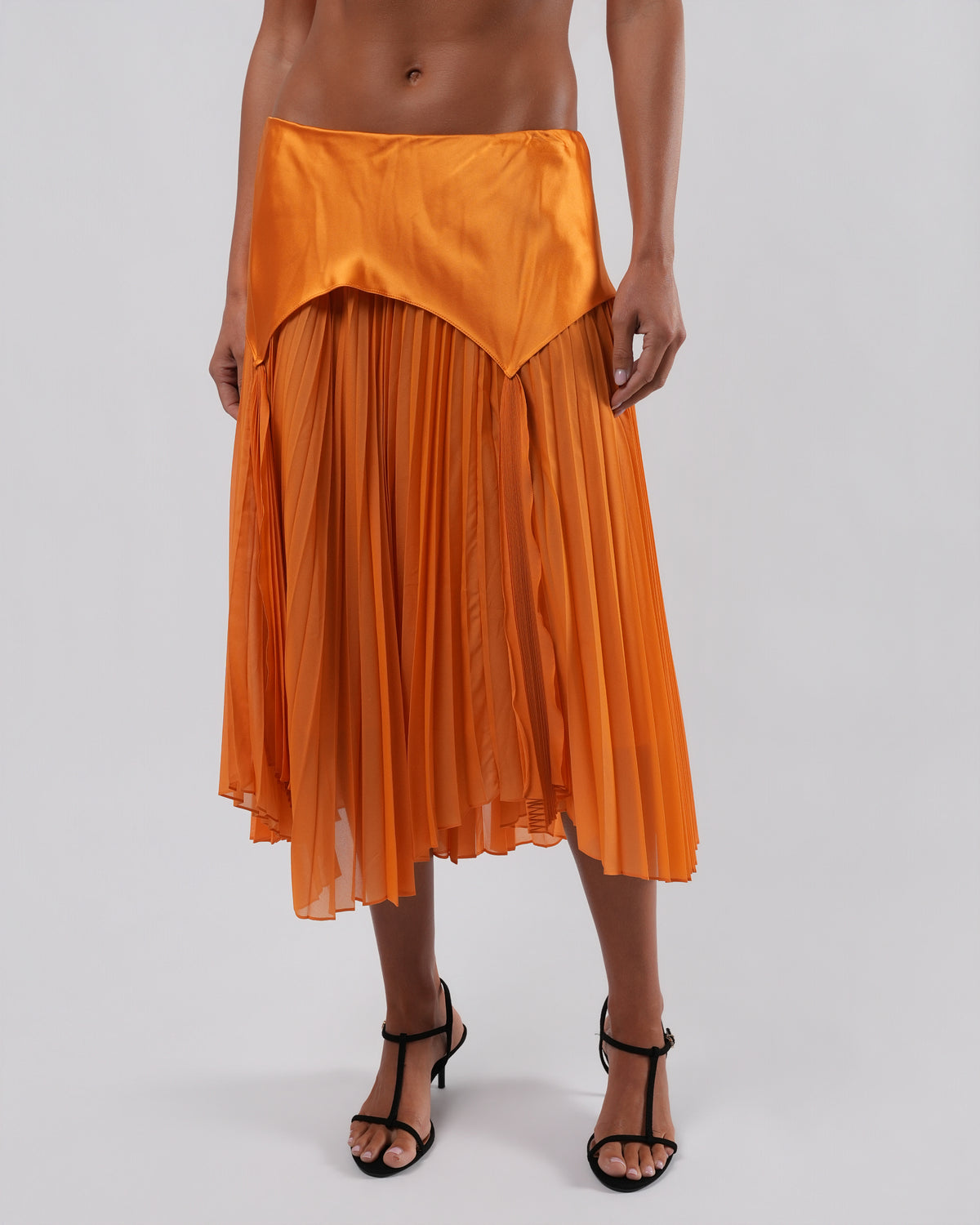 SS 2004 Tangerine Silk Set