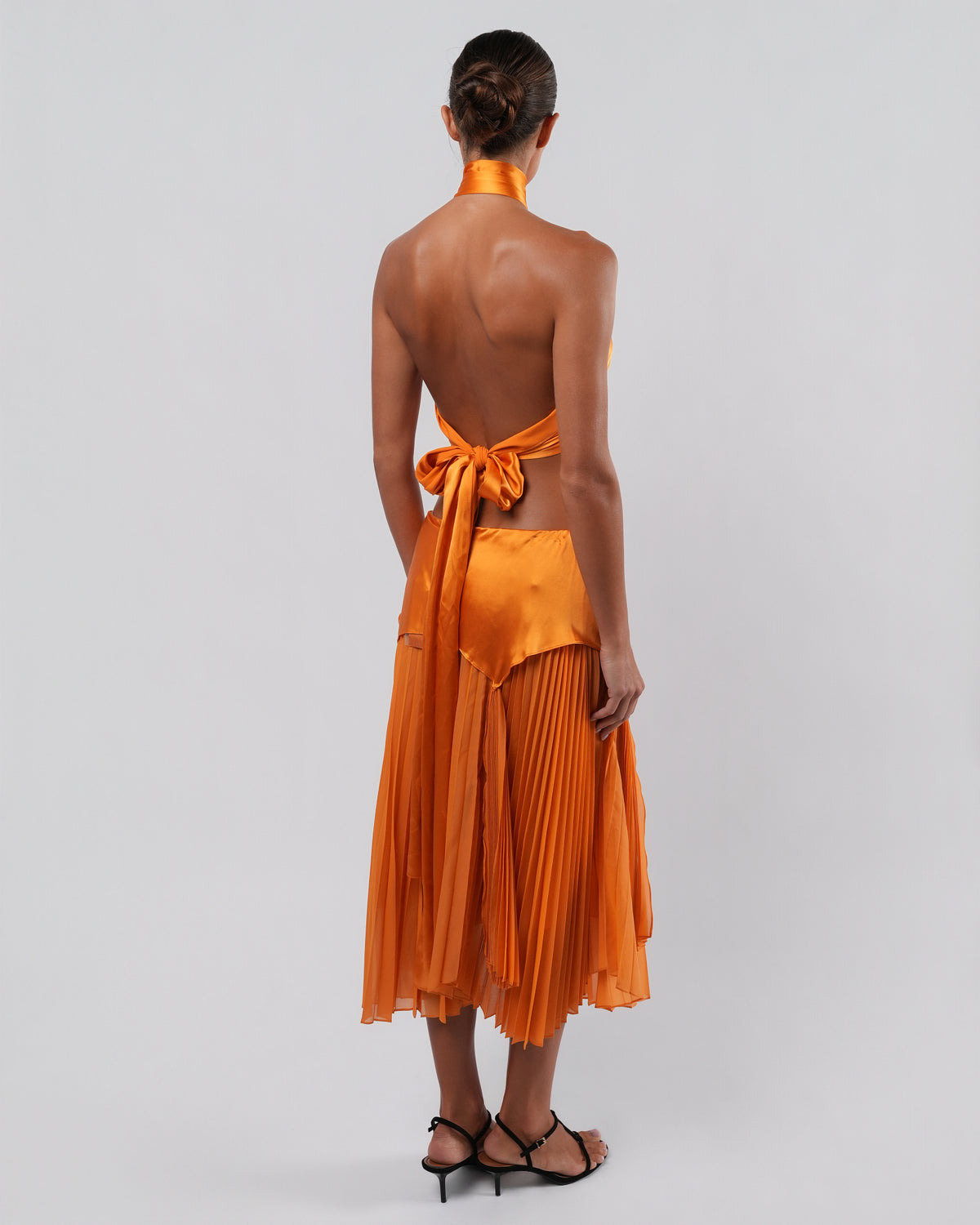SS 2004 Tangerine Silk Set