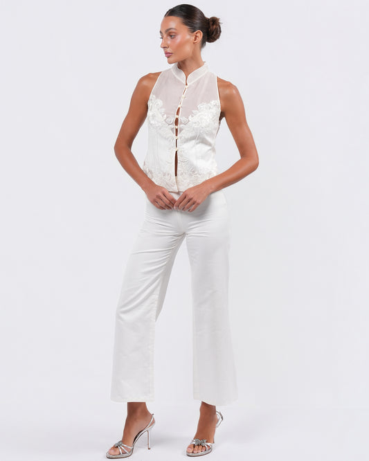 Early 2000s Beaded Top and Pants