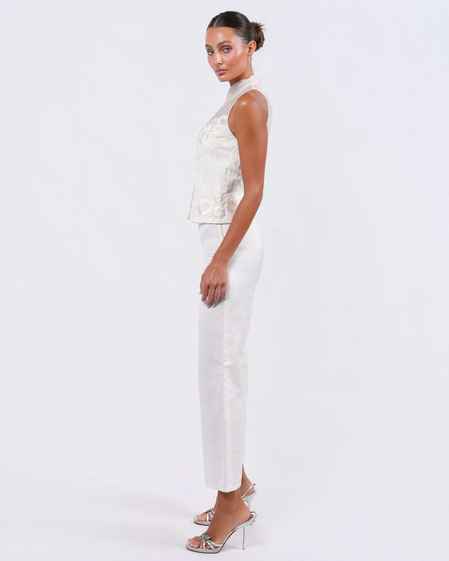 Early 2000s Beaded Top and Pants