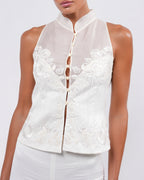 Early 2000s Beaded Top and Pants