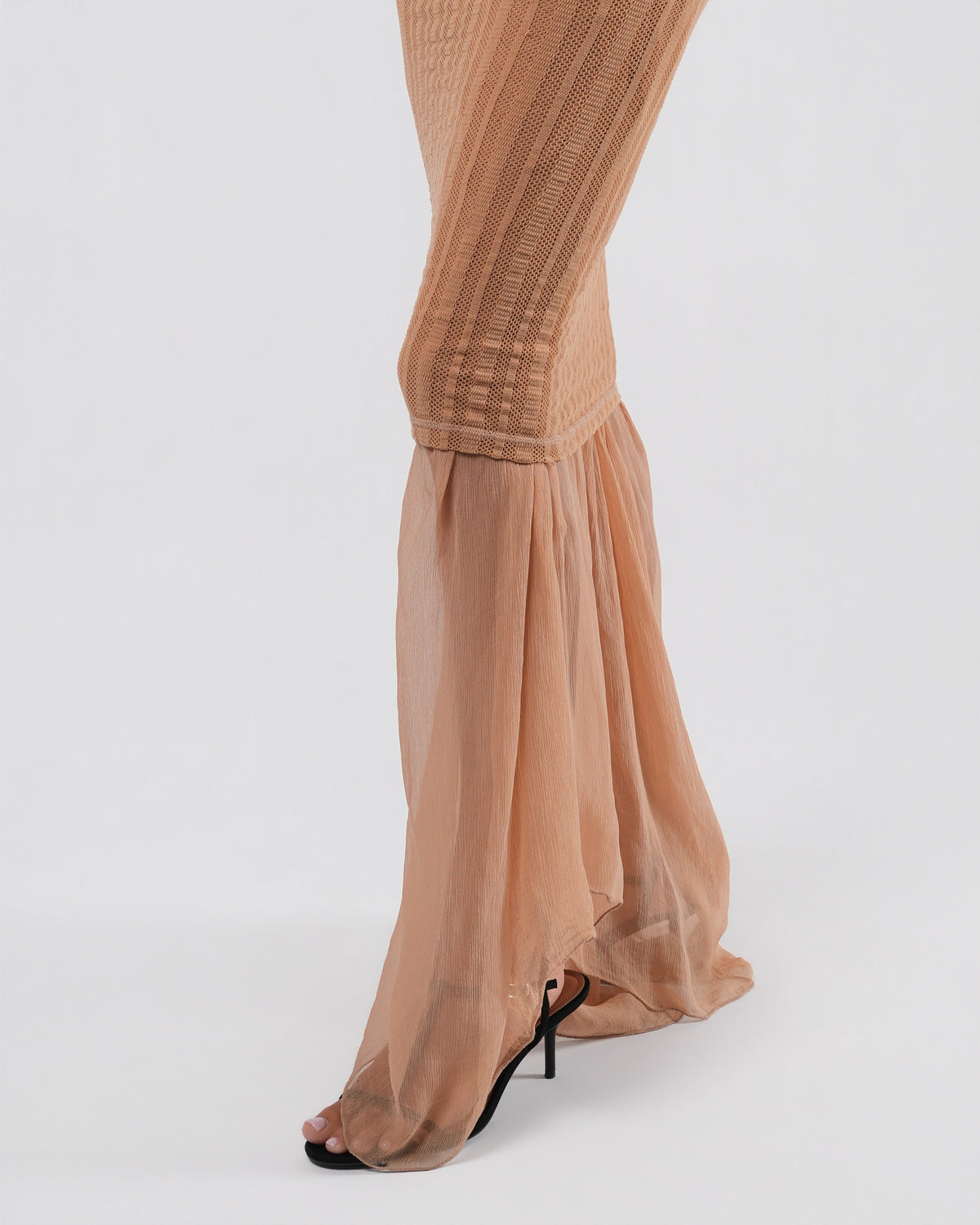 SS 2001 Silk And Knit Gown