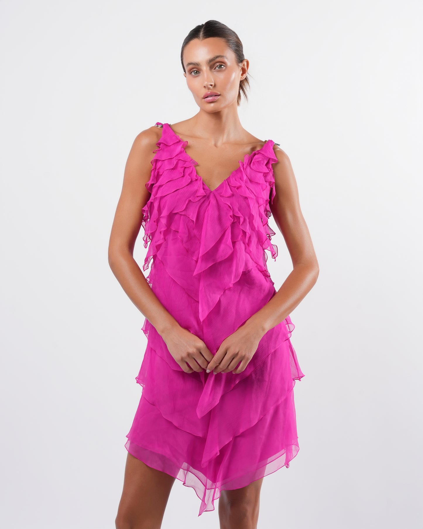Galliano SS 2003 Ruffle Dress