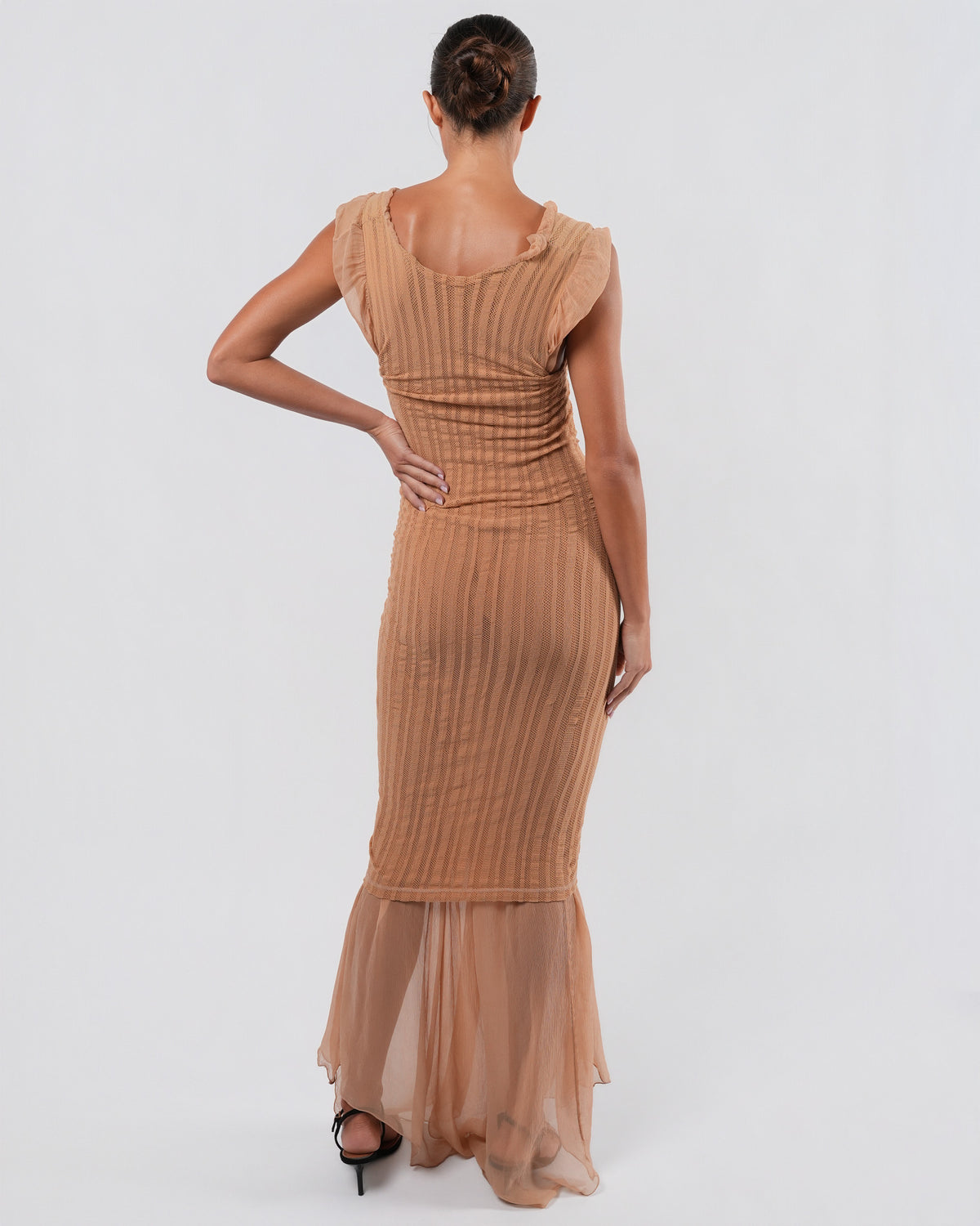 SS 2001 Silk And Knit Gown