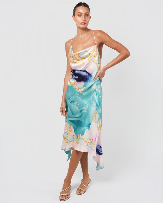 SS 2001 "Elizabeth Taylor" Silk Dress
