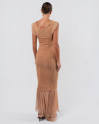 SS 2001 Silk And Knit Gown
