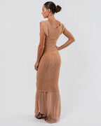 SS 2001 Silk And Knit Gown