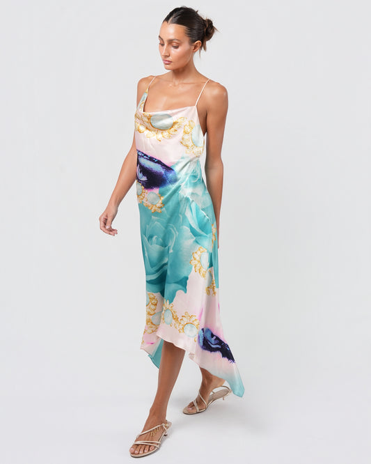 SS 2001 "Elizabeth Taylor" Silk Dress