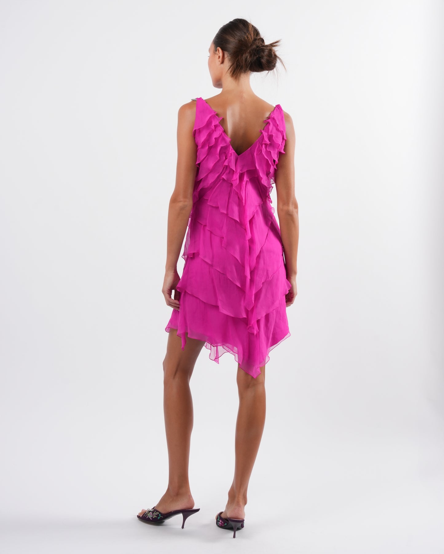 Galliano SS 2003 Ruffle Dress