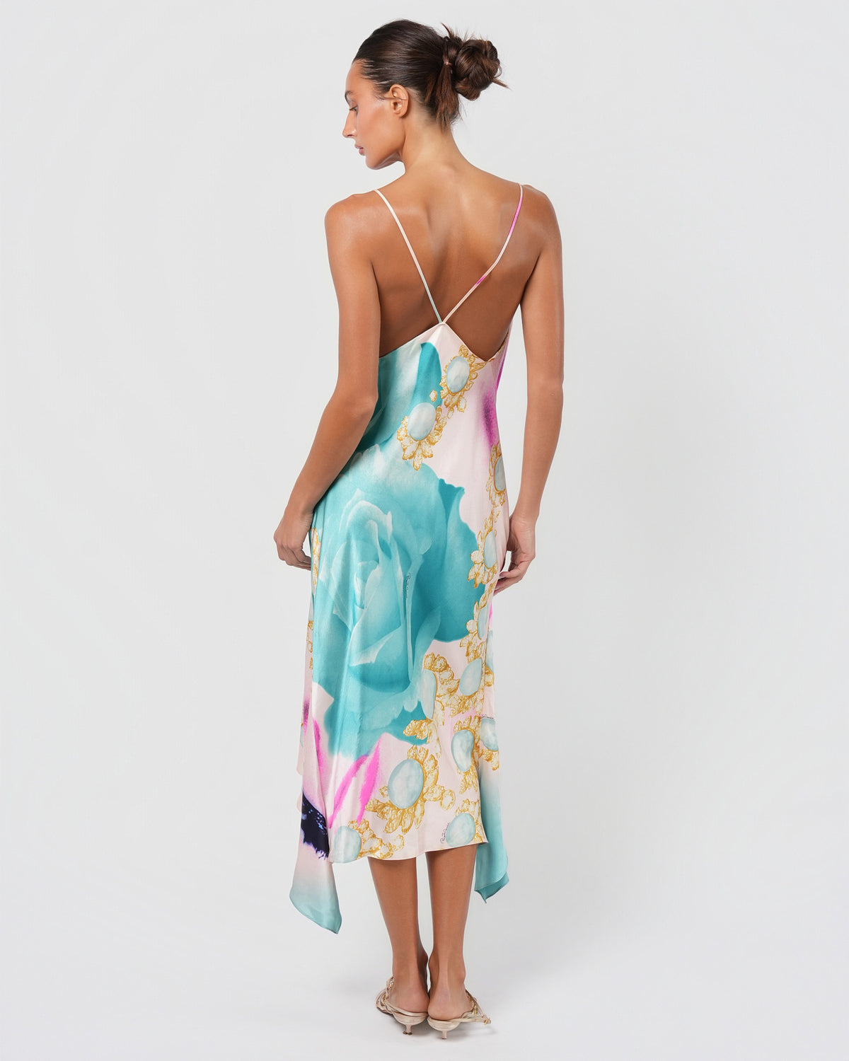 SS 2001 "Elizabeth Taylor" Silk Dress