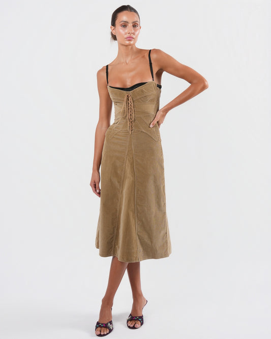 FW 2002 Corduroy Dress