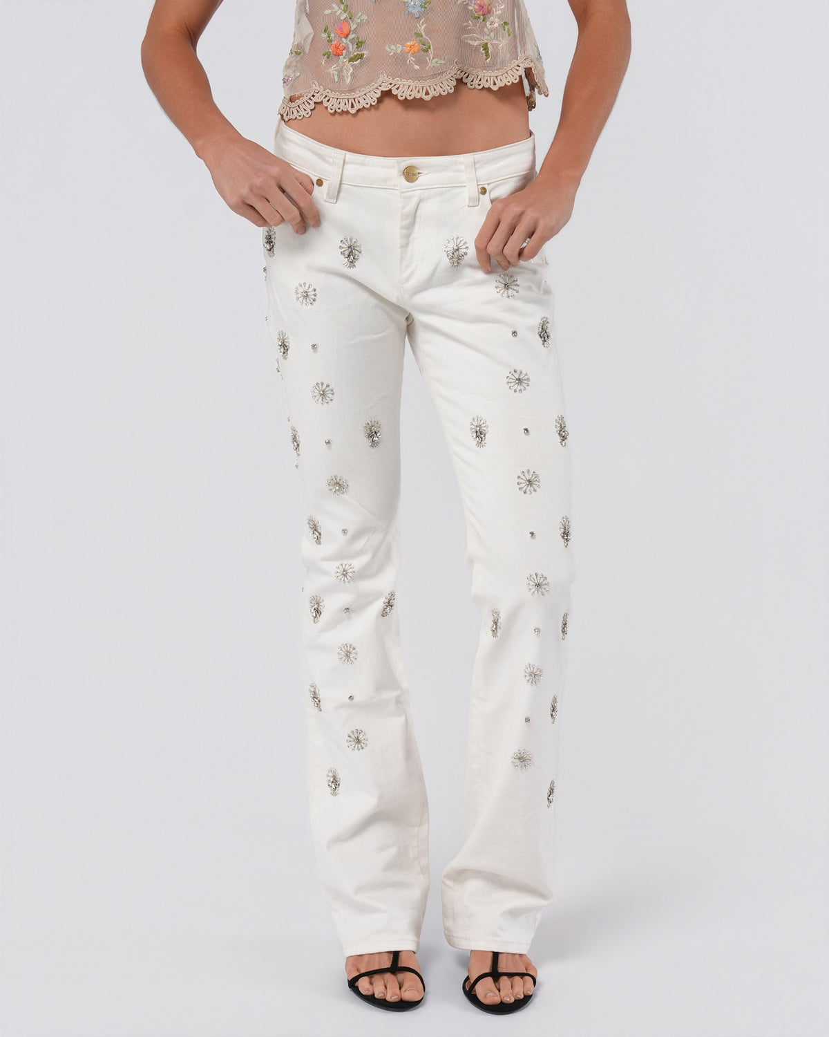 Embellished Jeans
