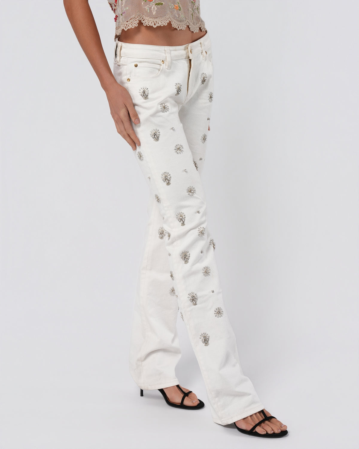 Embellished Jeans