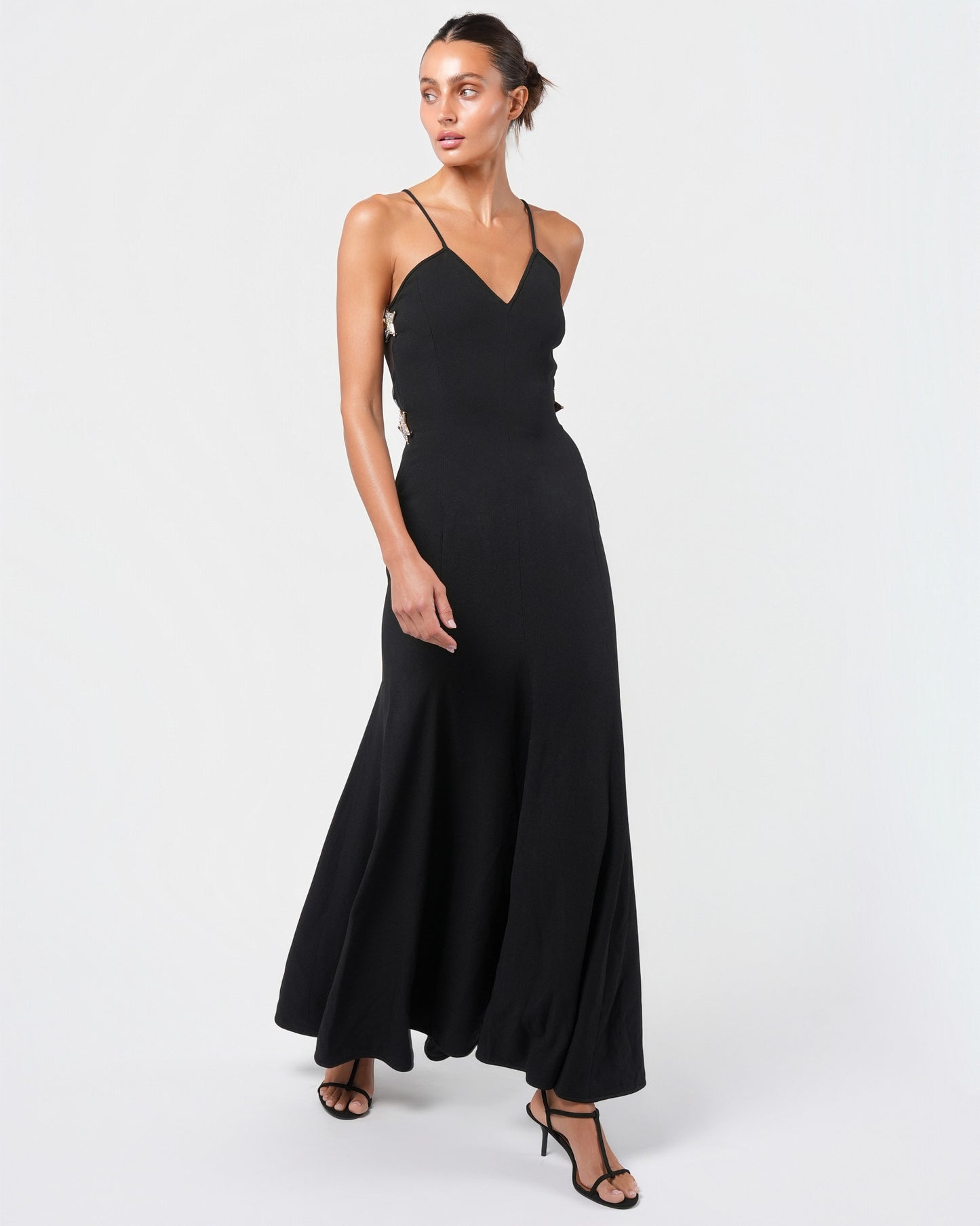SS 1993 Runway Rhinestone Star Dress