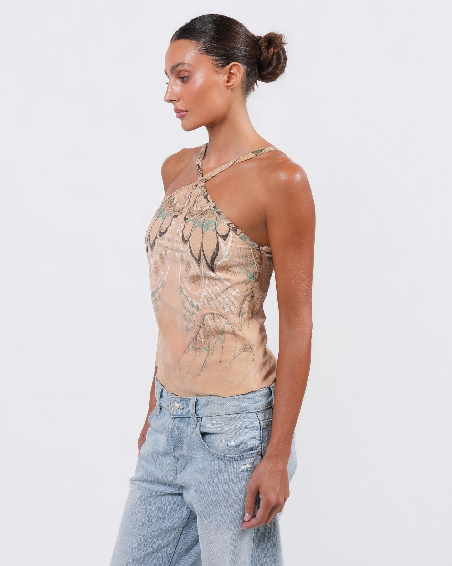 SS 2004 Suede Butterfly Top
