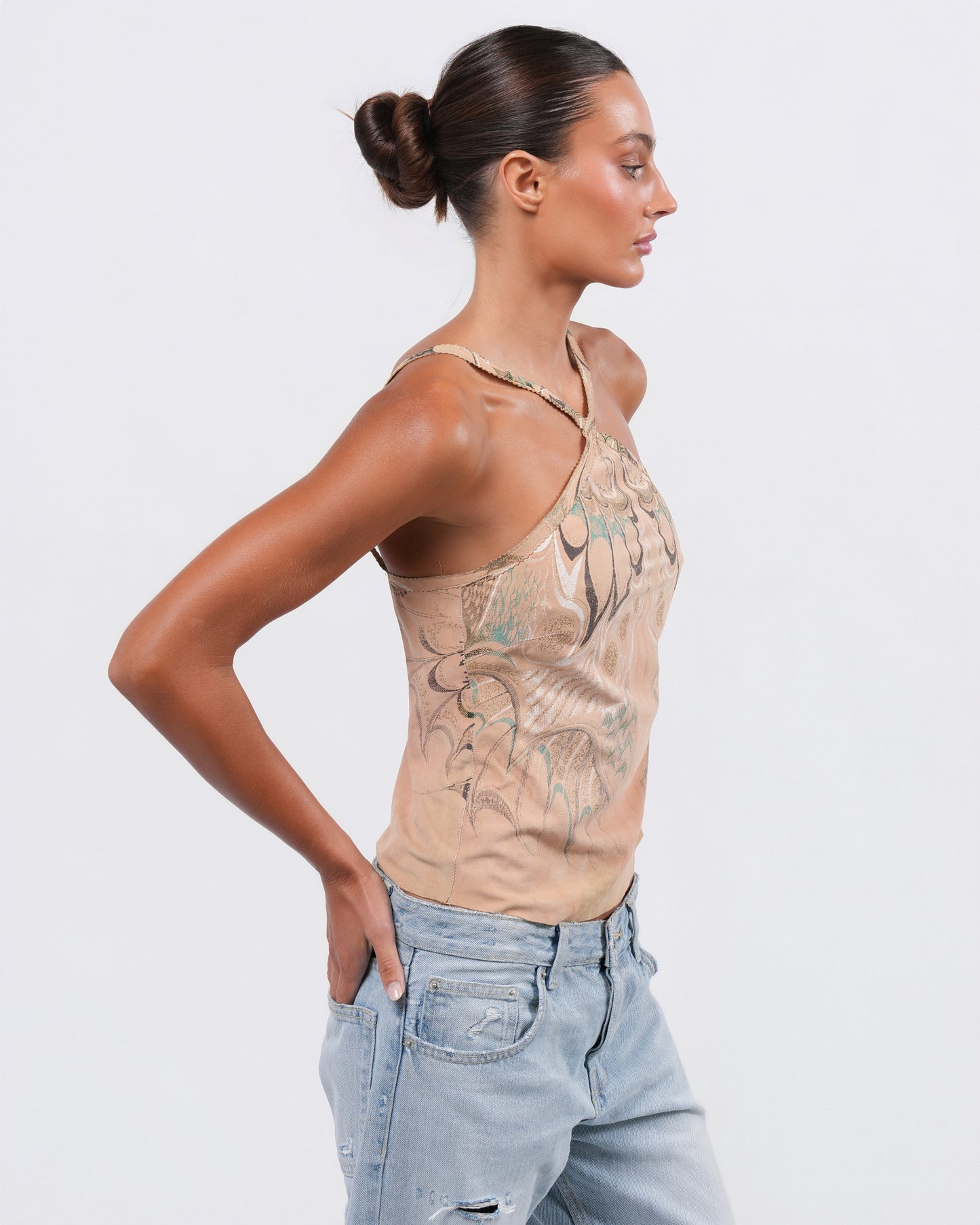 SS 2004 Suede Butterfly Top