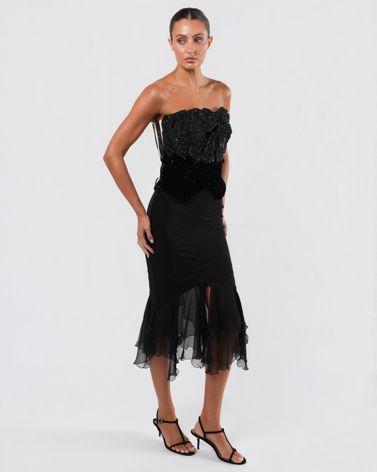 FW 2004 Ruffled Skirt