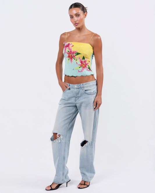SS 2002 Beaded Tank Top