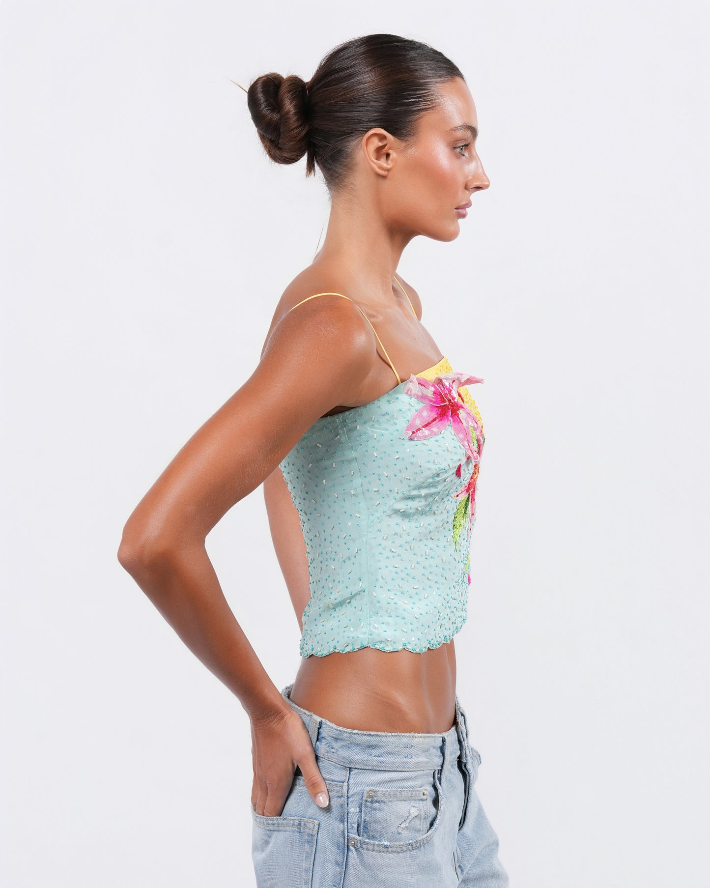 SS 2002 Beaded Tank Top