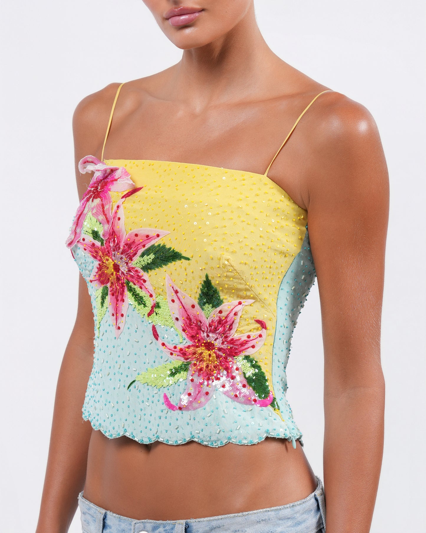 SS 2002 Beaded Tank Top