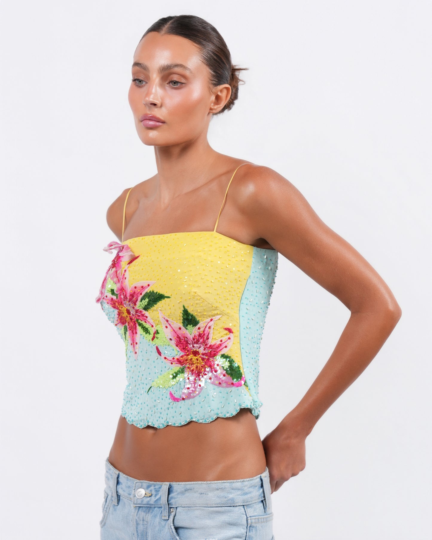 SS 2002 Beaded Tank Top
