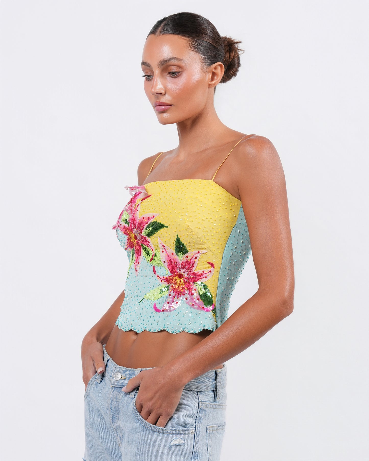 SS 2002 Beaded Tank Top