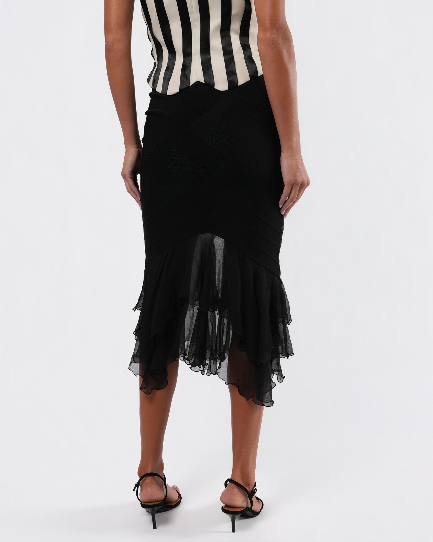 FW 2004 Ruffled Skirt