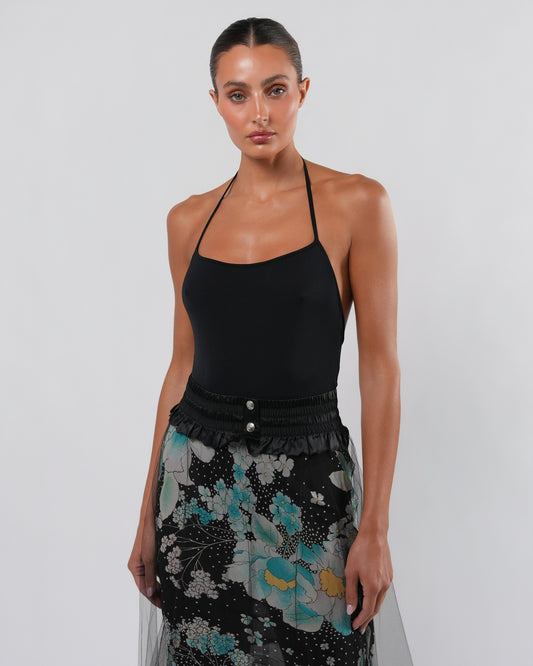 1998 Tom Ford Era Backless Bodysuit Swimsuit