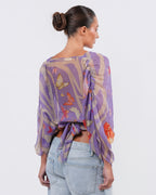 SS 2004 Butterfly Print Runway Top