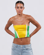 Zip Up Bustier