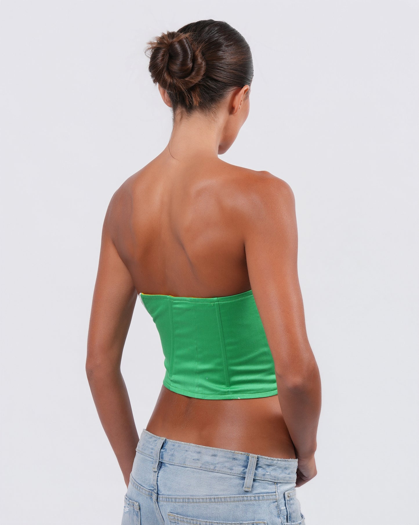 Zip Up Bustier
