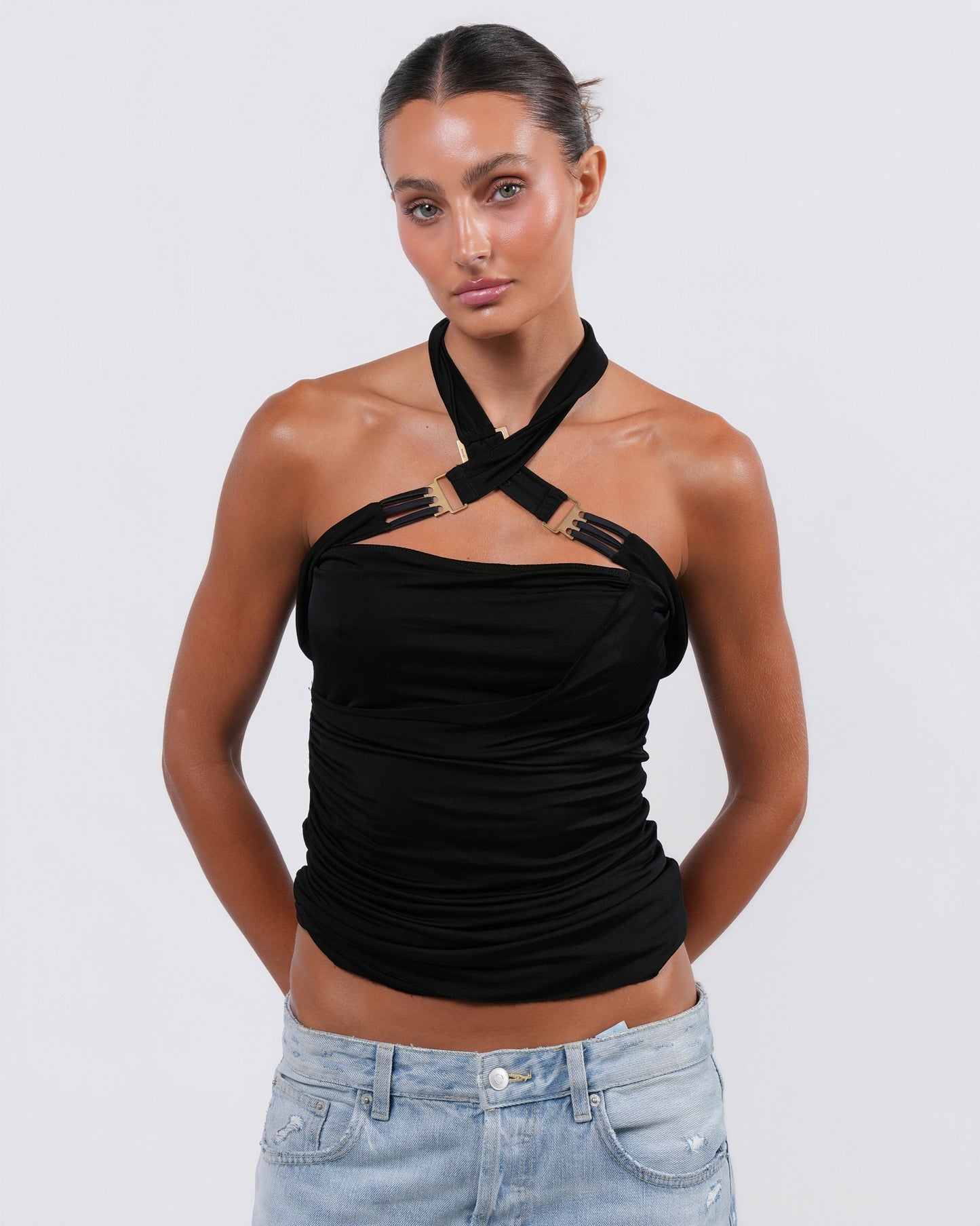 FW 2003 Cross Neck Top