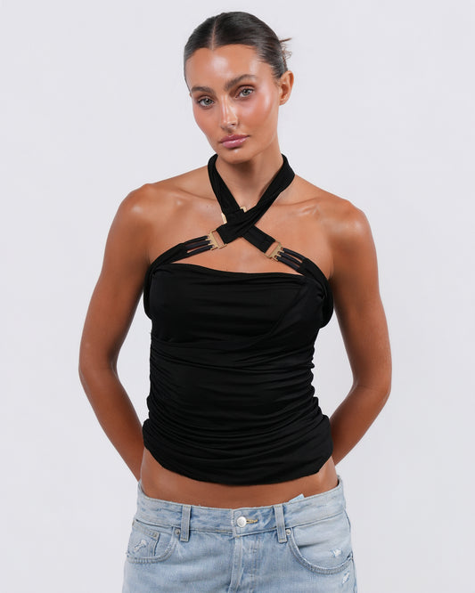 FW 2003 Cross Neck Top