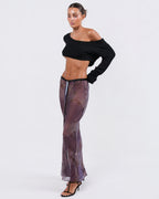 Cropped Long Sleeve Top
