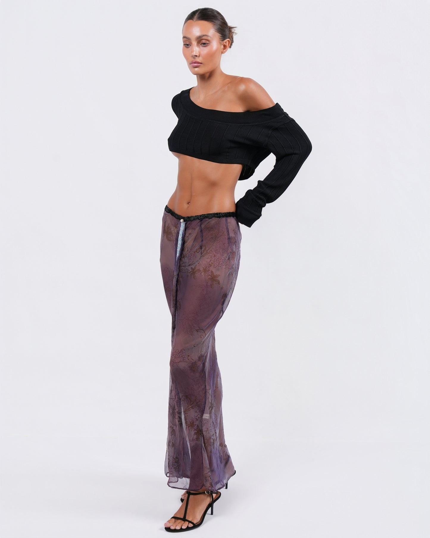 Pearl Detail Skirt