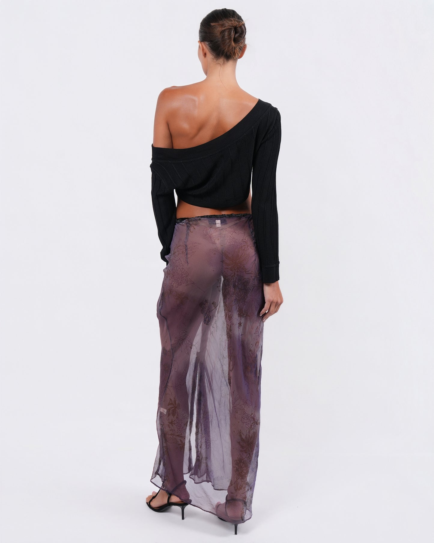 Pearl Detail Skirt