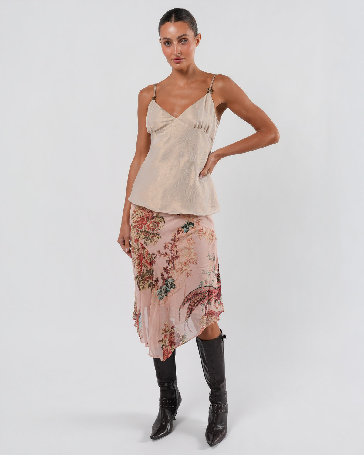 Butterfly Embellished Camisole