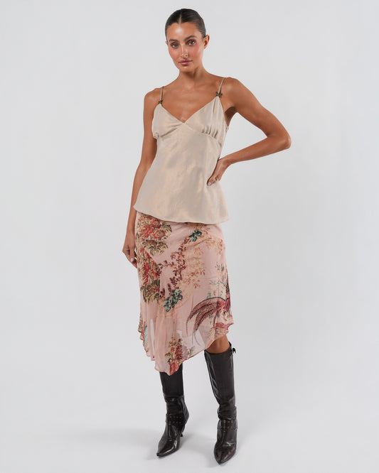 SS 2003 Pheasant Print Skirt