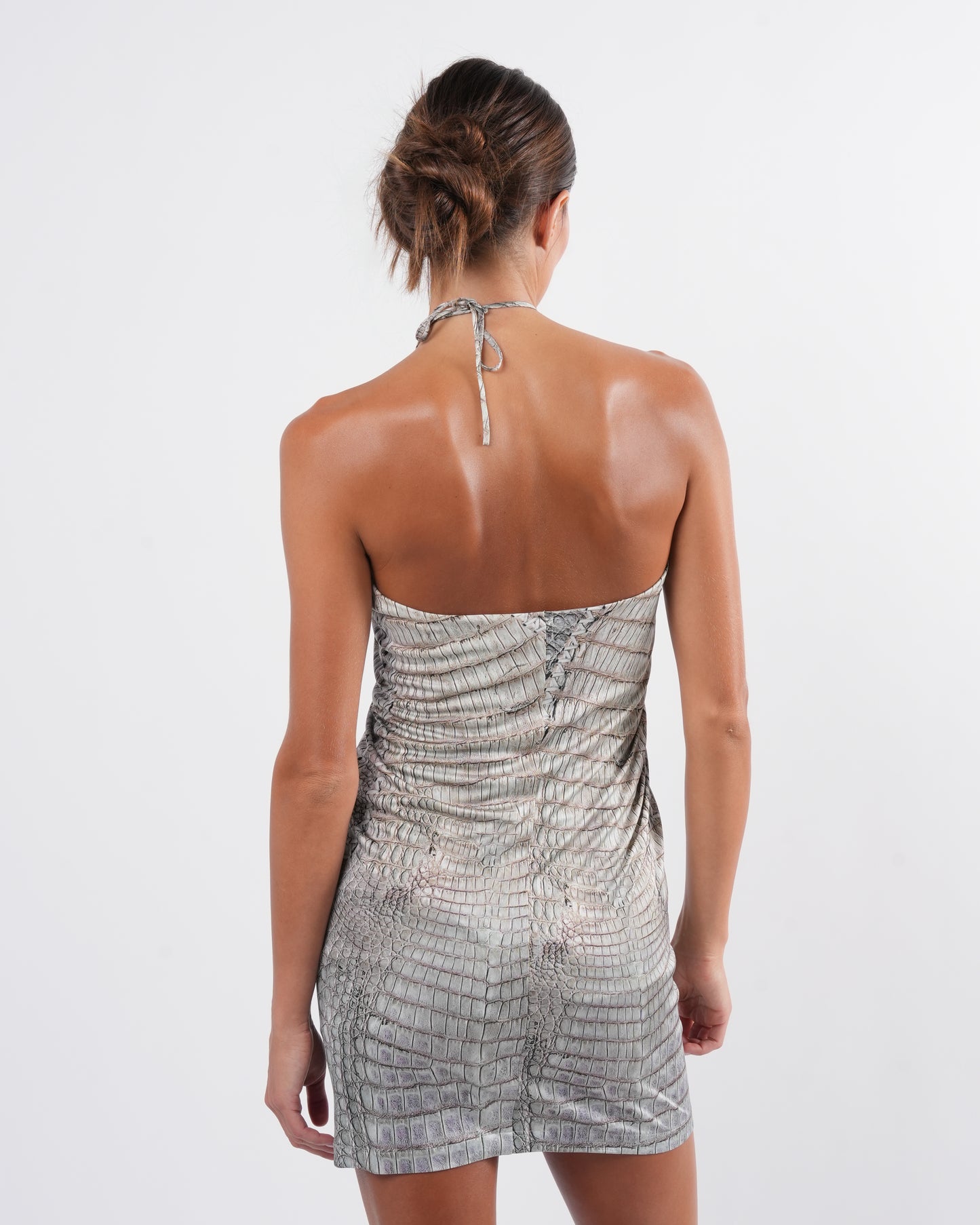 SS 2011 Crocodile Print Mini Dress