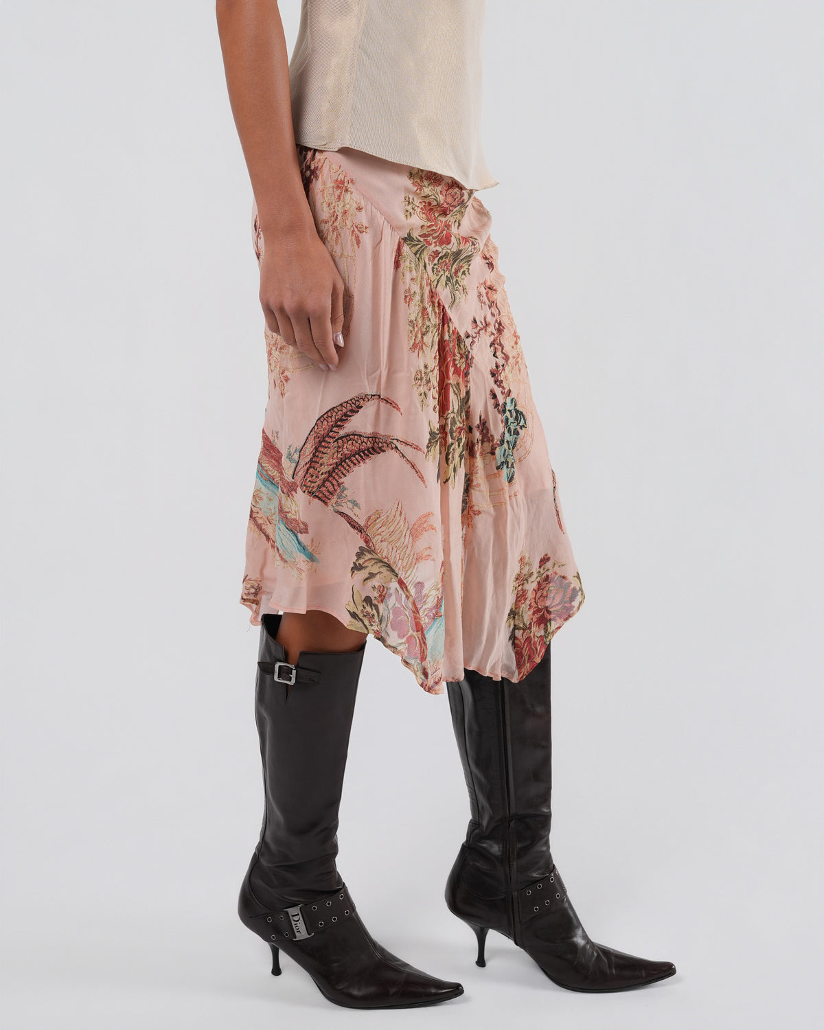 SS 2003 Pheasant Print Skirt